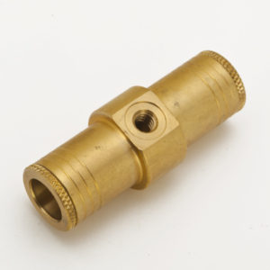 brass high pressure quick connect nozzle tee fitting