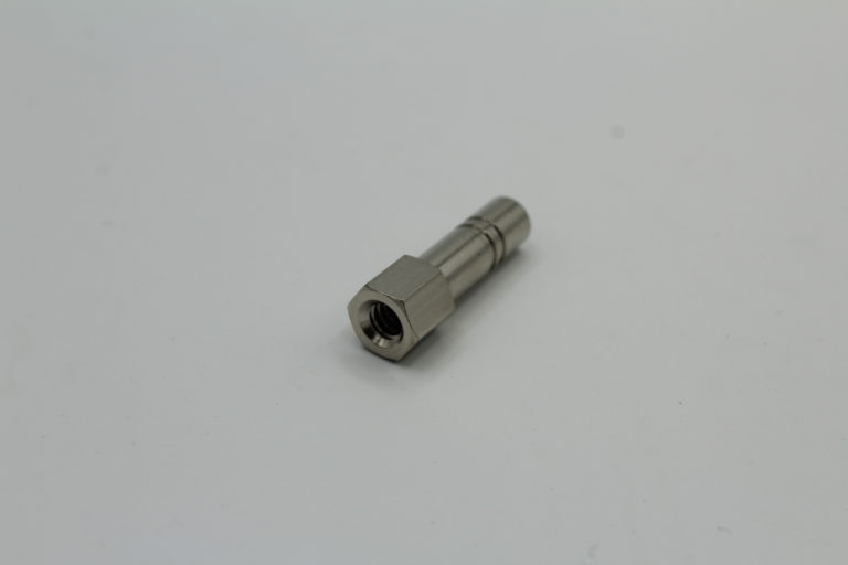 Quick Connect Nickel Plated Nozzle Adaptor Straight Version 1/4″ O
