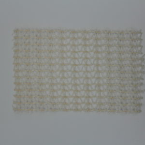 knitted shade cloth pearl white 22