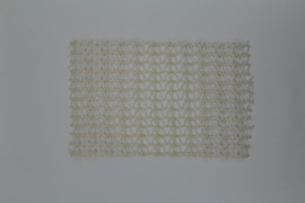 knitted shade cloth pearl white 22