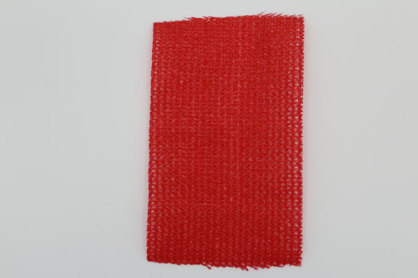 knitted shade cloth red 80