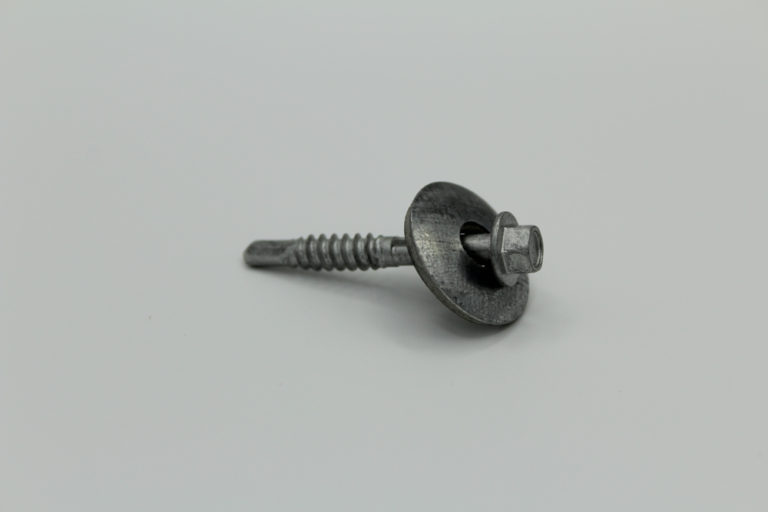 thumbnail image 2 of 300ct #10 X 1-1/2" Hex Washer Screws - Neoprene Sealing, Type 17 Point, Strong Shield™ Coated - Lexar Industrial 2 of 2